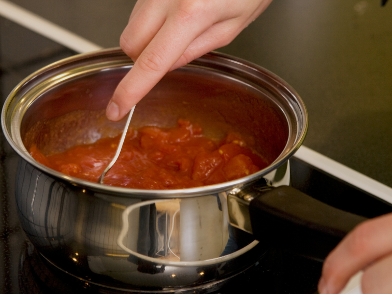 Making The Sauce